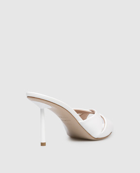 Le Silla White patent leather mules SHIRLEY 6621F080BXPPGSL