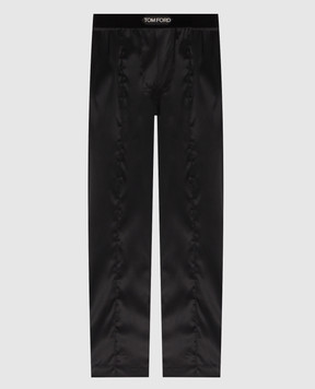 Tom Ford Black silk pajama pants T4H201010