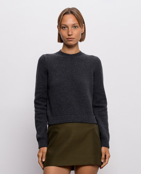 Khaite Leta gray cashmere sweater 9734650