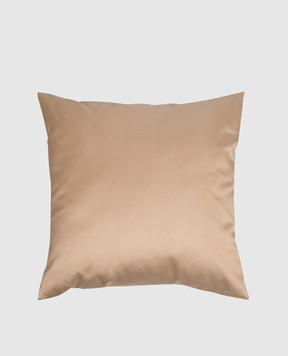 Blumarine Home Beige decorative pillow with crystals 42x42 H0000220082