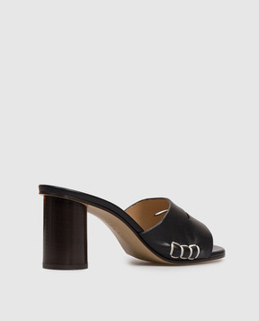 JW Anderson Black leather mules PU0036LA0071