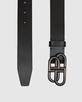 Balenciaga Black leather belt 5703701CH55