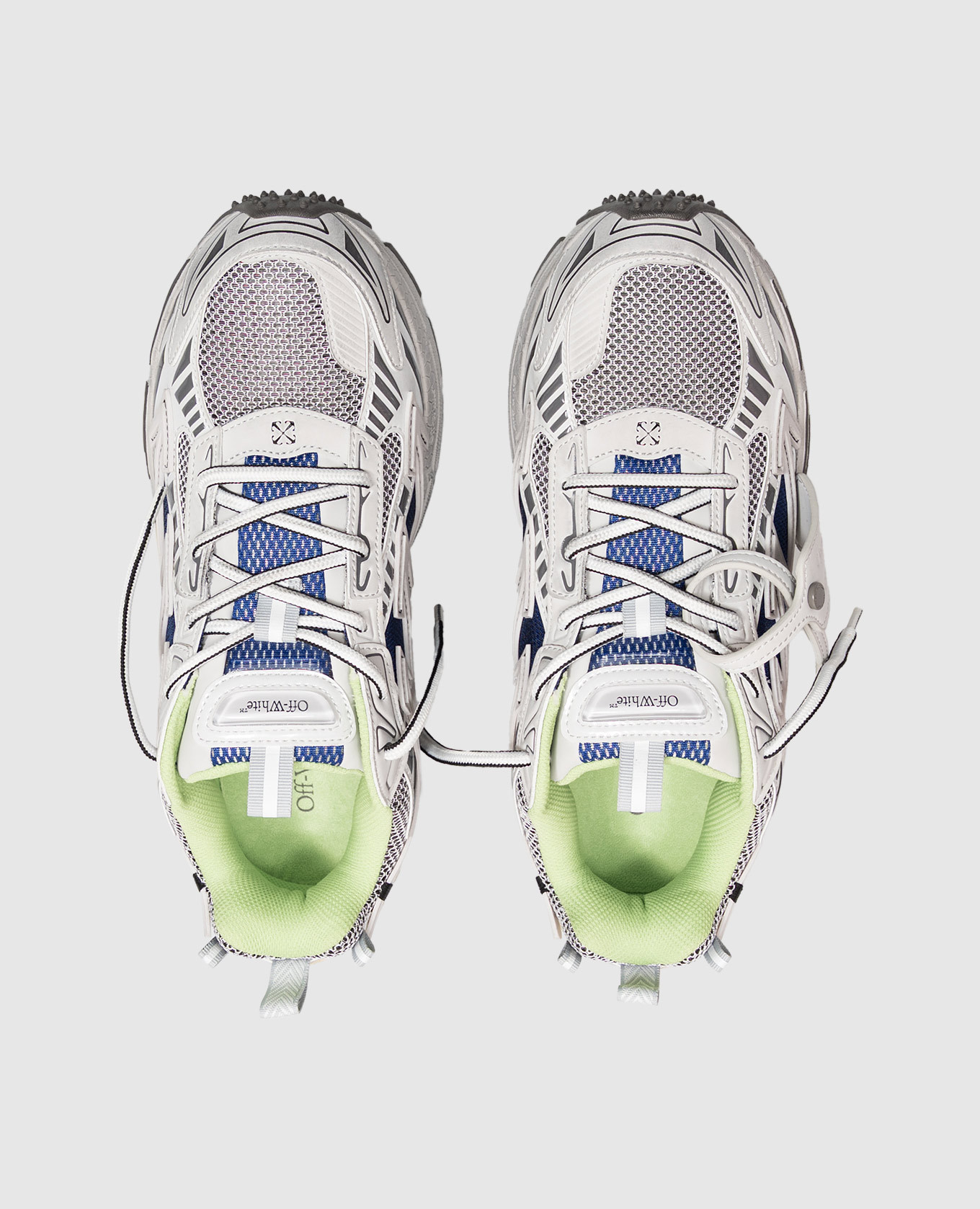 Be Right Back Wonder Out Grey Sneakers Off-White 4