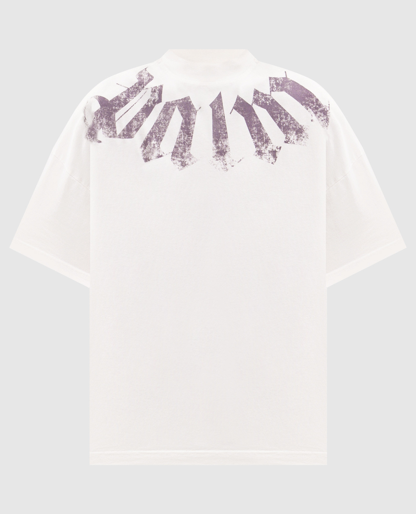 White T-shirt with logo print