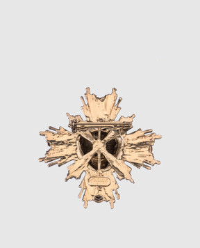 CelesteG Gold heart-shaped brooch 2228