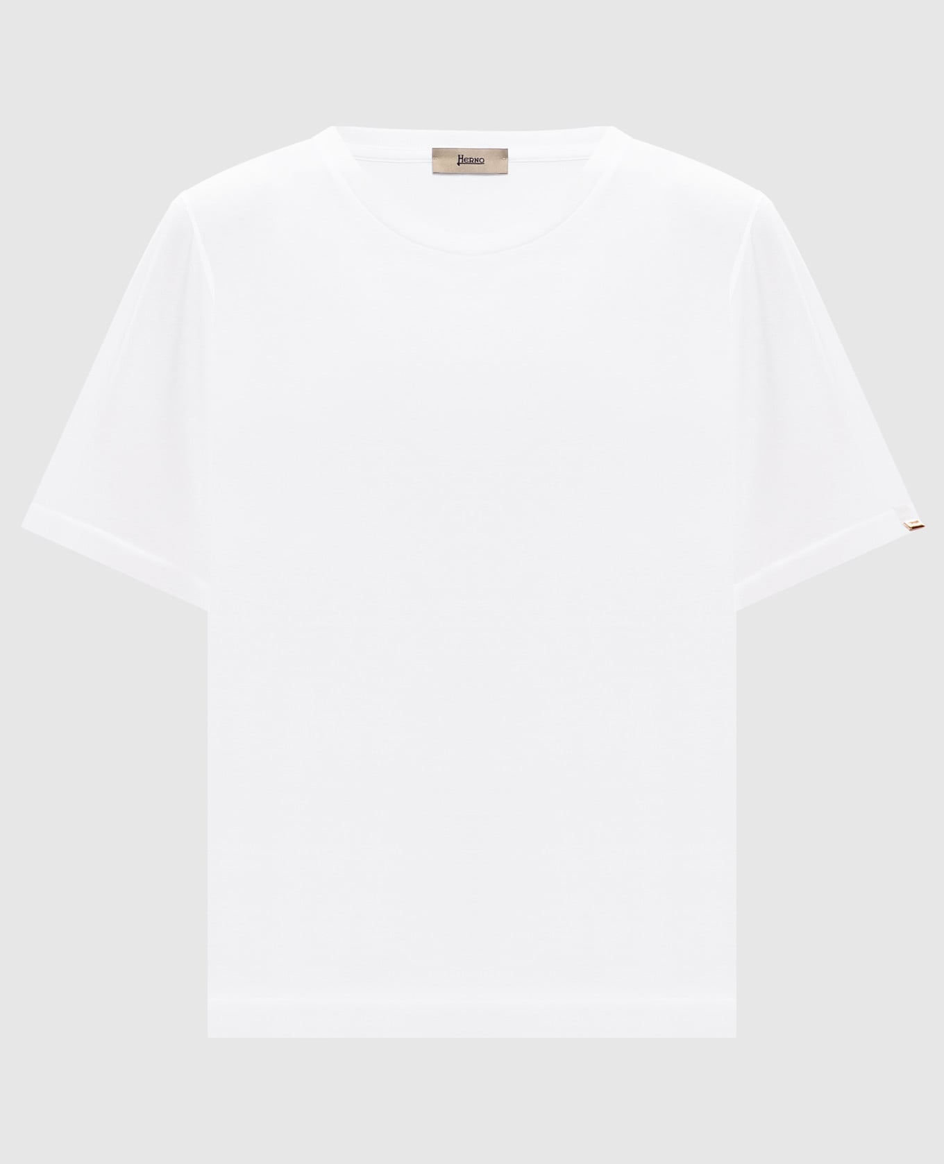

White straight-cut T-shirt Herno