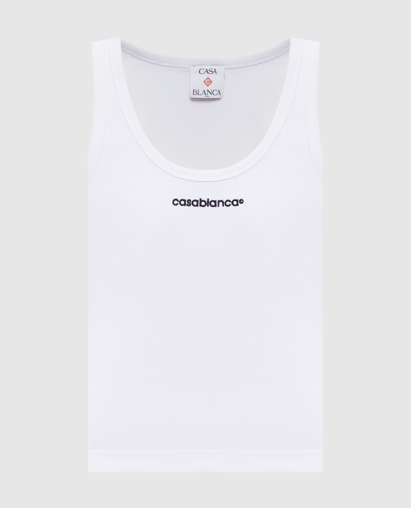 White T-shirt with contrasting logo Casablanca