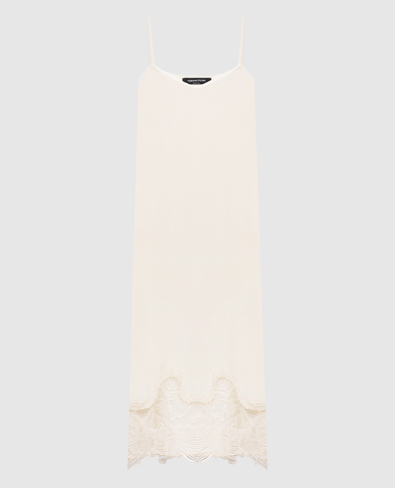 dress-combination with silk Fabiana Filippi