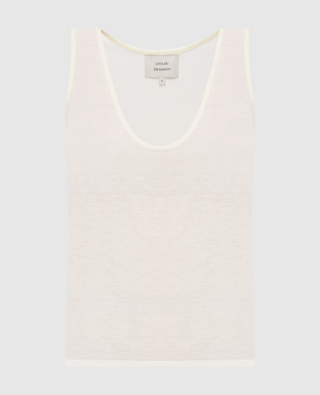 ALBIA T-shirt in ivory color