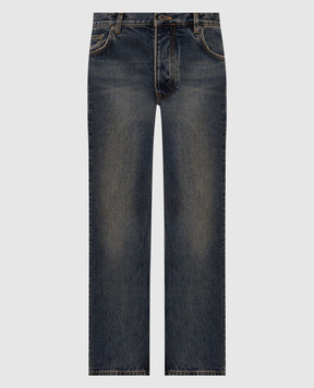 Off-White Blue jeans with Half Arrow print 44MYA19DF26D005