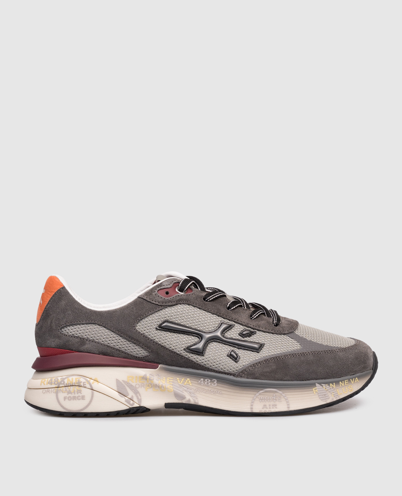 

Gray combination sneakers MOERUN Premiata, Grey