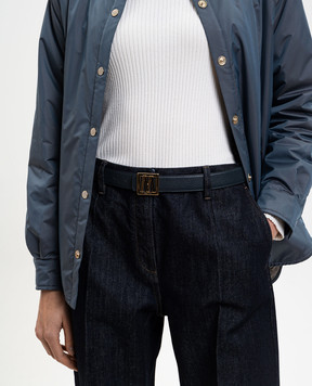 MooRER ELYDE reversible leather belt ELYDEPGR