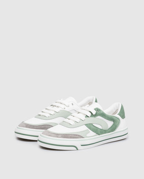 Dolce&Gabbana Green combination sneakers CK2385A5210