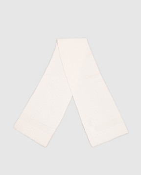 Allude Ivory cashmere scarf 26511247