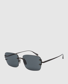 Linda Farrow Sasha dark brown sunglasses LFL1476C3SUN