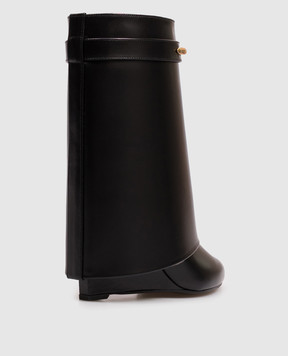 Givenchy Black leather Shark Pinch boots BE605LE1J7