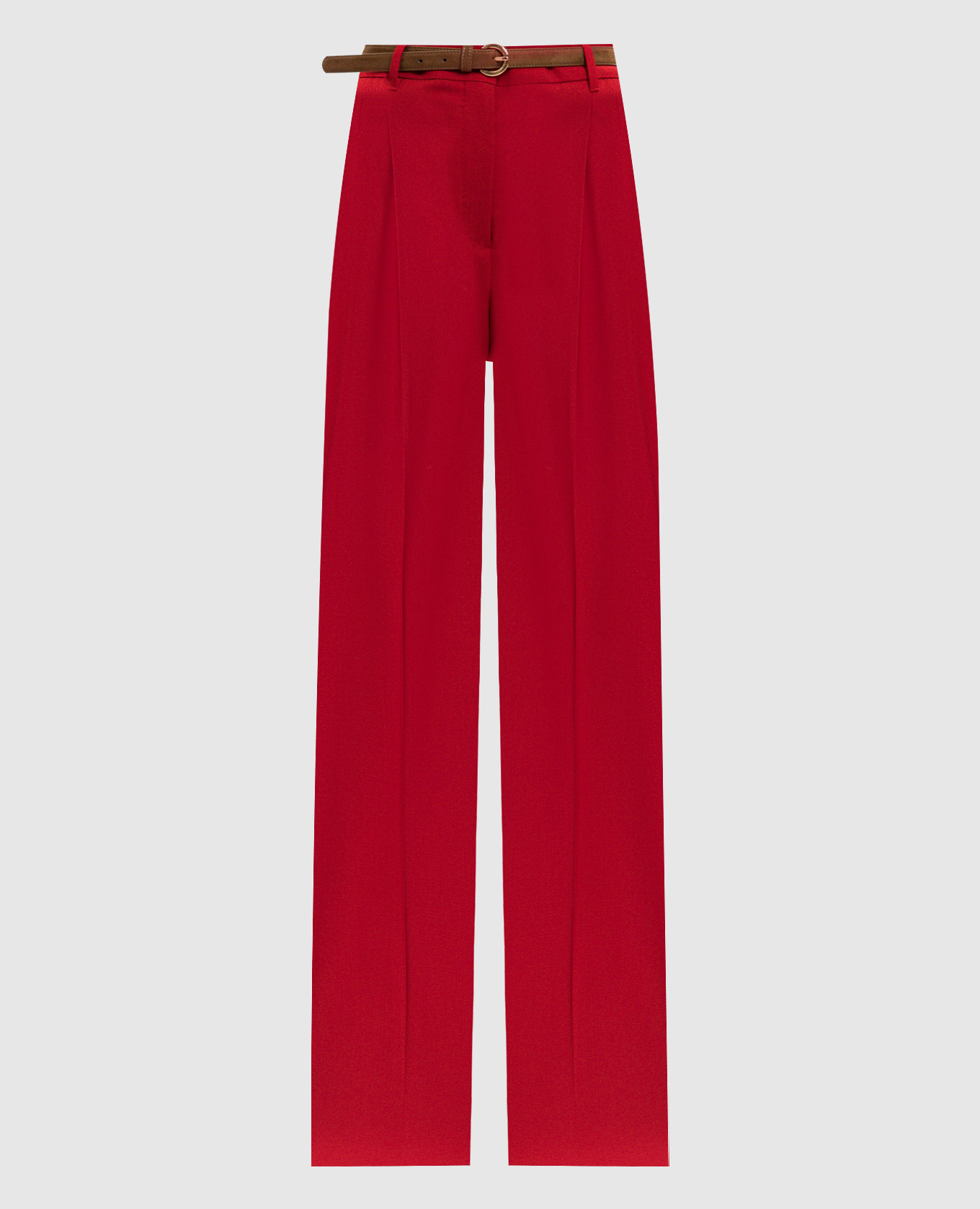 

Red MSTBACIO wool pants Max Mara