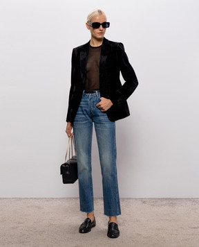 Tom Ford Blue jeans with a worn effect PAD126DEX243