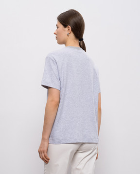 Peserico Grey melange T-shirt A06369J005635