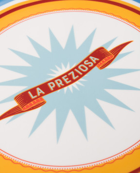 Bitossi Home Porcelain pizza plate La Preziosa BEL00106