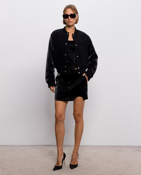 Off-White Black mini skirt 2FS00373B