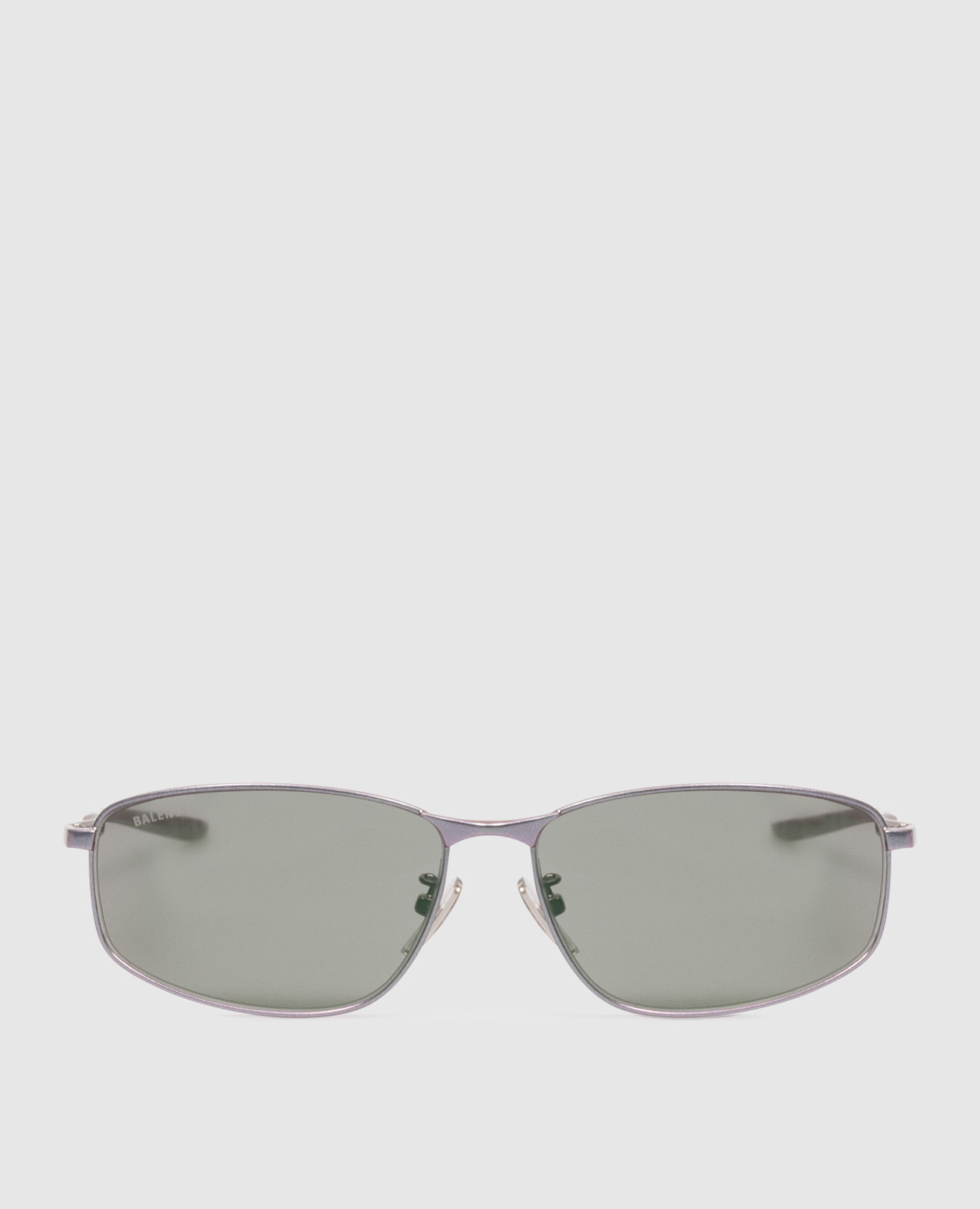 Pink Monday sunglasses with logo engraving Balenciaga