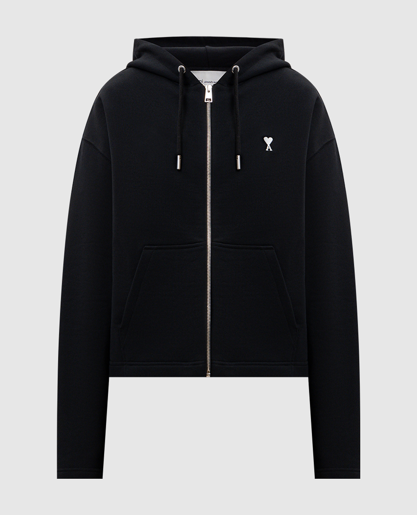 Black sports jacket with emblem