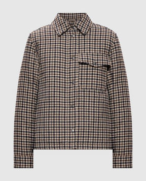 Woolrich Checked down jacket CFWWOS2028FRUT3046