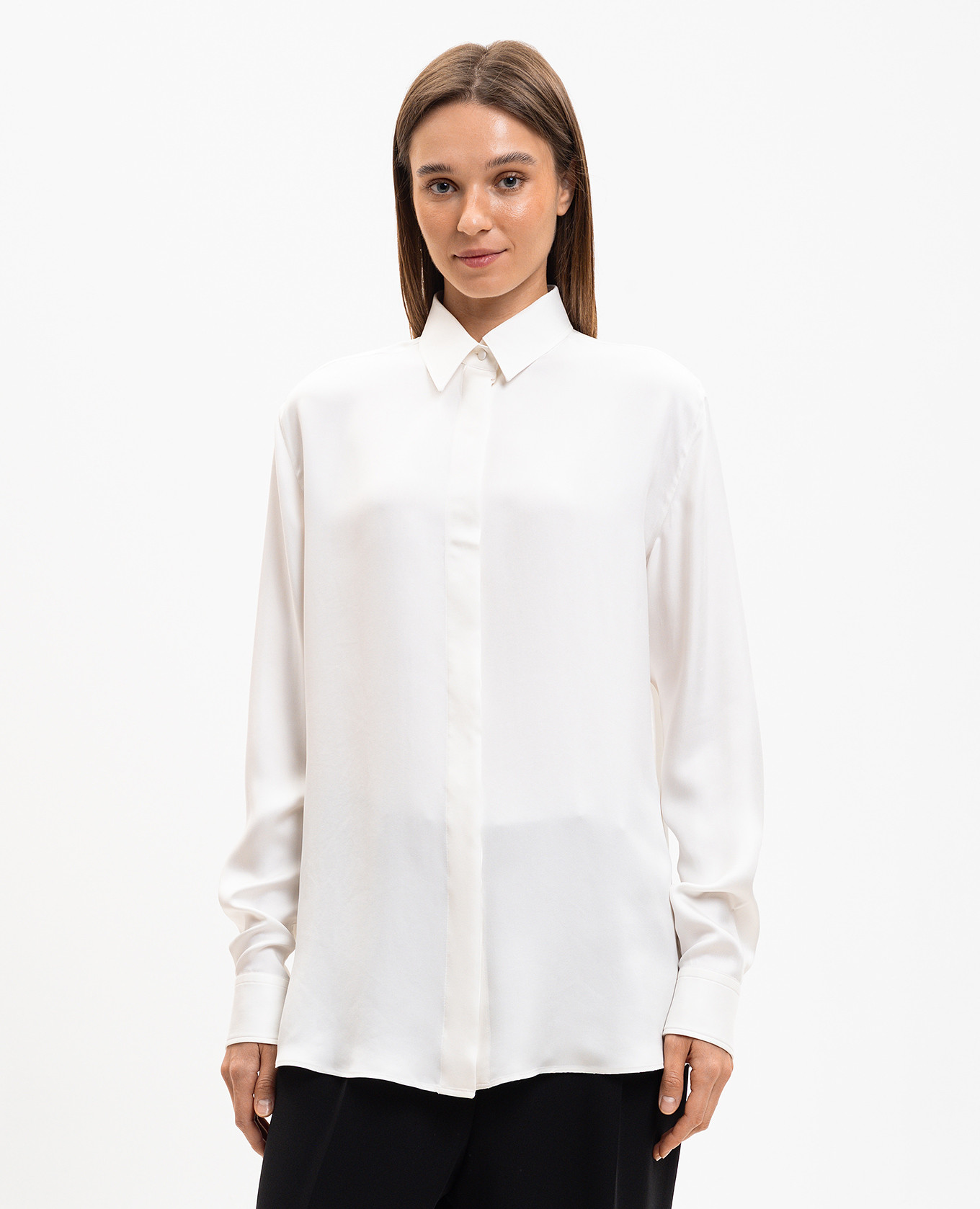 White silk blouse Tom Ford 3