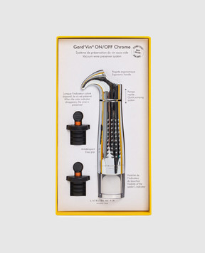 L`atelier du vin Gard'Vin On/Off vacuum wine preservation system 095243