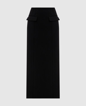 Toteme Black skirt 254WRB0263FB0307
