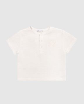 Dolce&Gabbana Children's T-shirt with monogram logo L14S69FU628