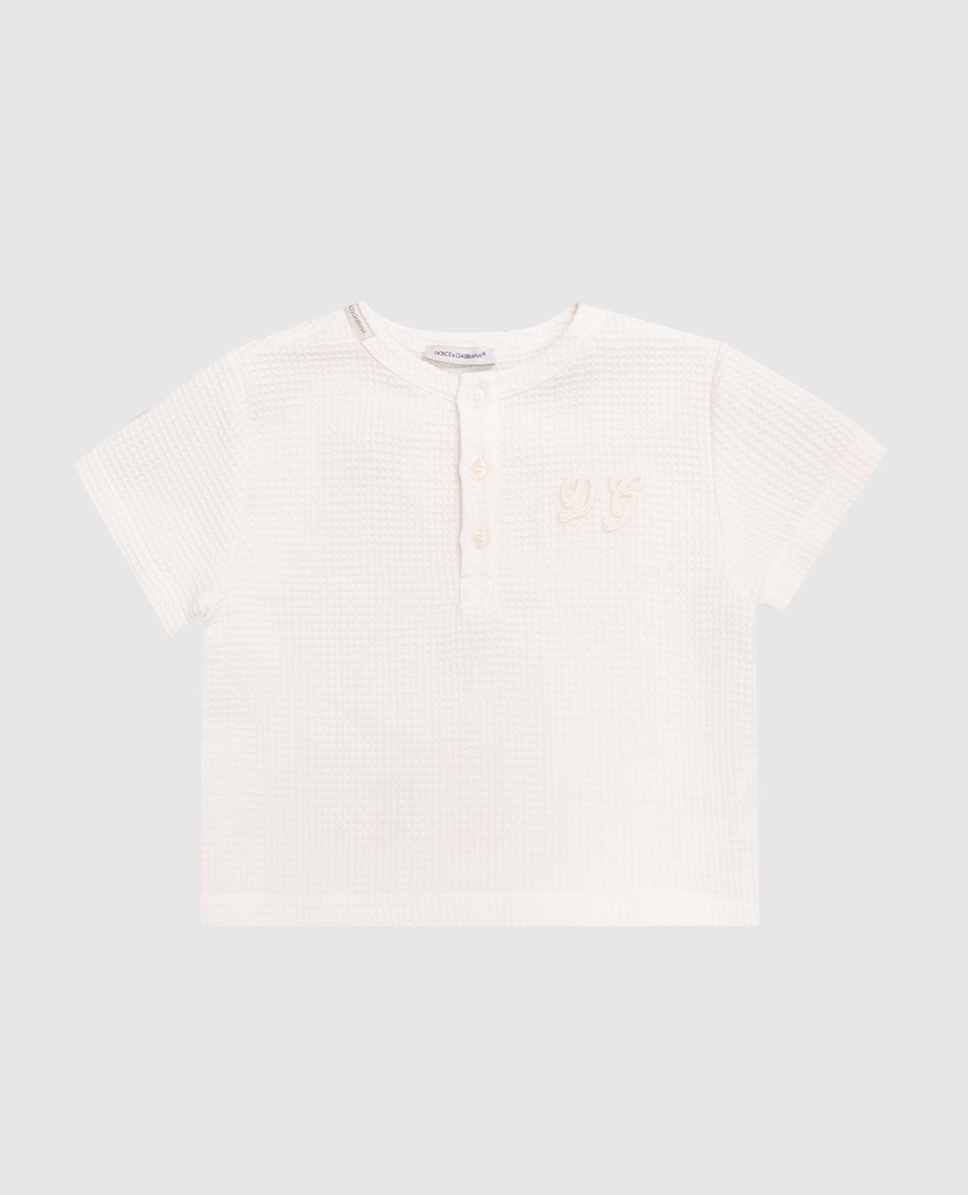 

Children's T-shirt with monogram logo Dolce&Gabbana, Beige