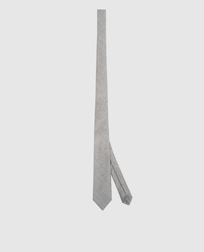 Peserico Gray wool tie R73001C002710
