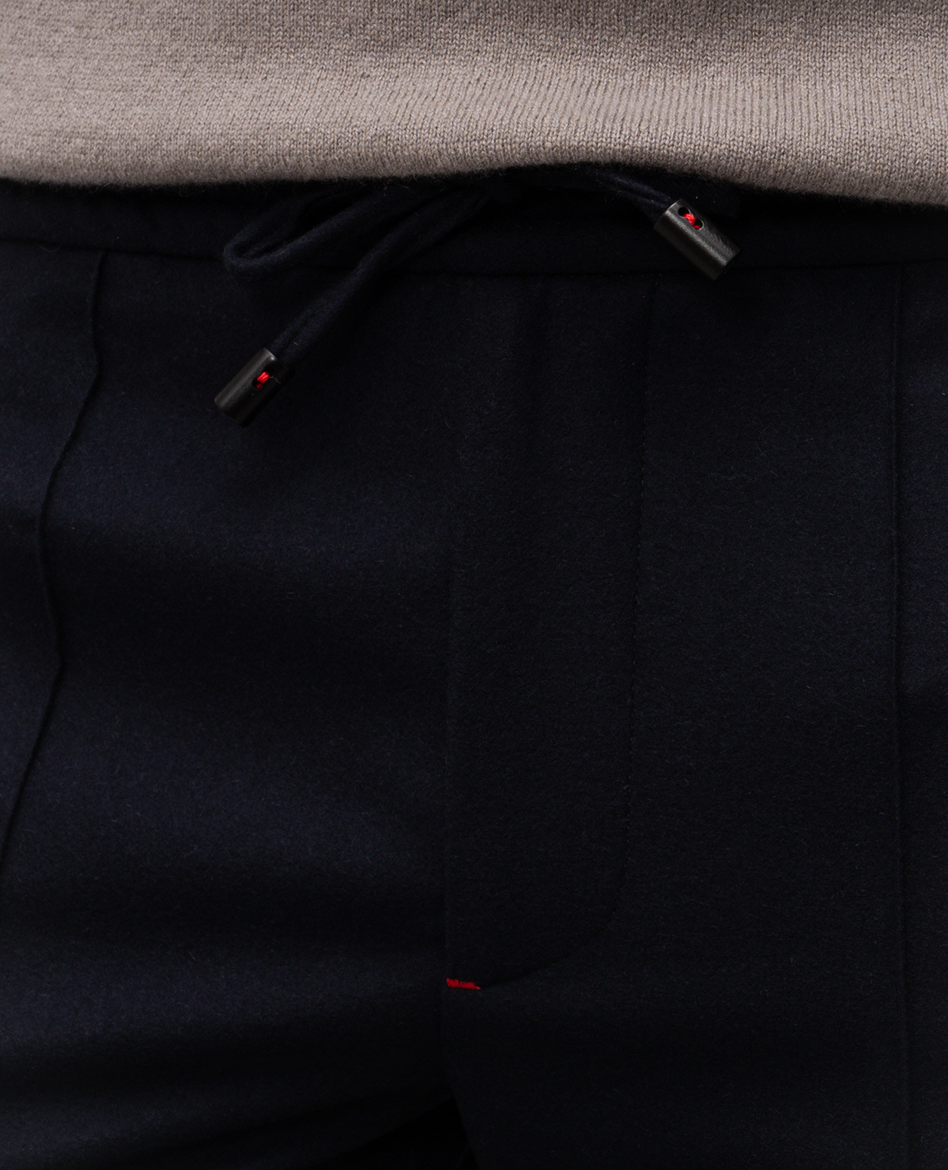 Blue wool and cashmere pants ISAIA 5