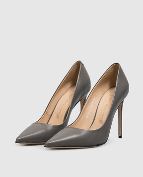 Babe Pay Pls Gray leather shoes 201119KO