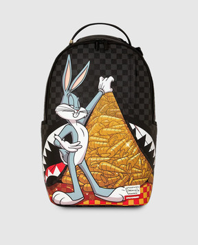 Sprayground Kids' black backpack Bugs Money Carrot Stack 910B9177NSZ
