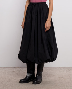 Max Mara Weekend CIURMA black midi skirt WKDCIURMA