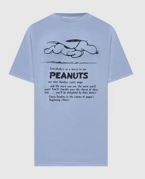 Iceberg Blue T-shirt with print F0446325