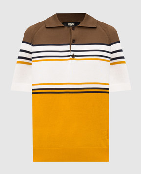 Fendi Striped polo FZC173AWZ5