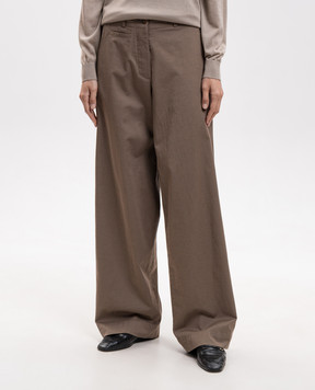 The Row Fadry brown pants 11012W5076