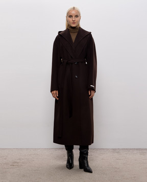 Max Mara Sportmax Brown OLMO wool coat SPXOLMO