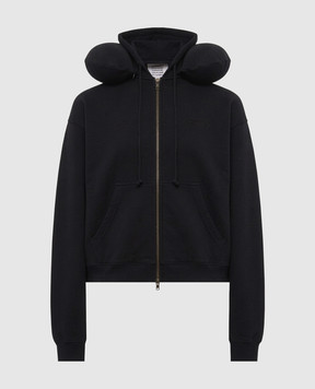 Vetements Black padded sports jacket MH27ZU156B