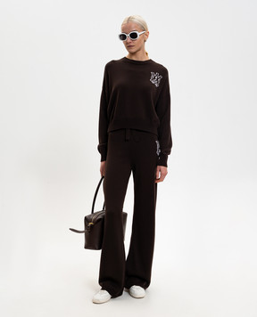 AMIRI Brown wool sweater AWKNCW1030