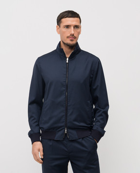 Enrico Mandelli Blue wool jacket 3T501B4531