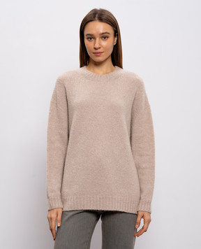 Max Mara Weekend Beige PESCO alpaca wool sweater WKDPESCO