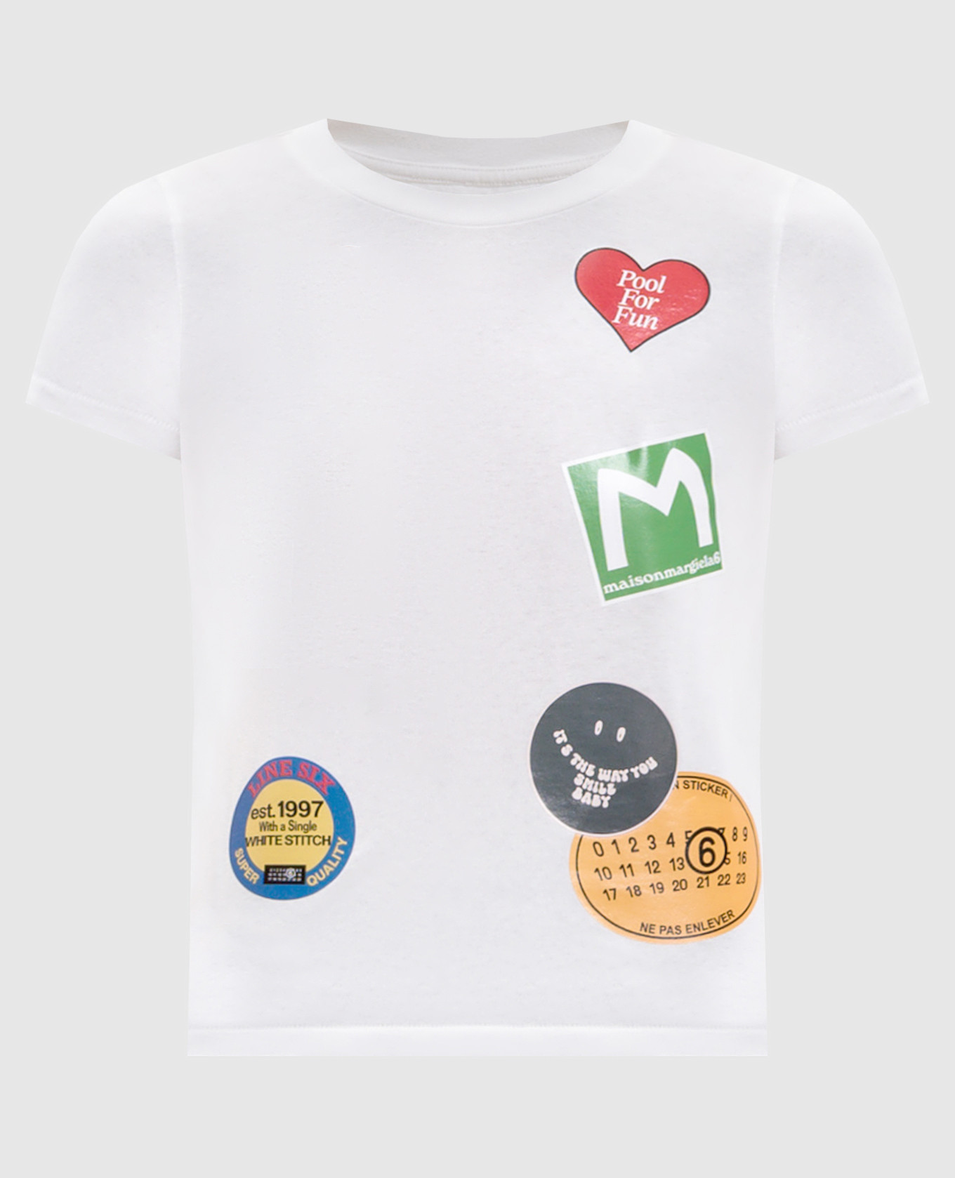 White T-shirt with print