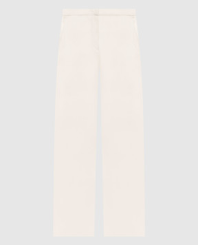 Max Mara White pants DENTICE MXMDENTICE