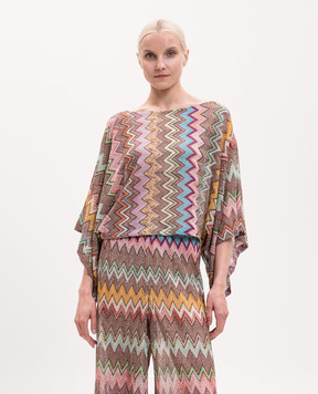 Missoni Lurex patterned top MS26SK06BR014K