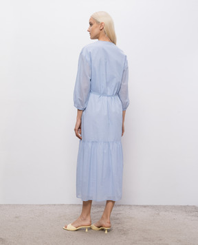 Peserico Blue dress M02274L10A00481